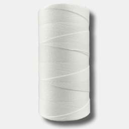 Afficher les détails pour Fils de fibres courtes | 20/12 (1,2mm Ø) | Spun Nylon (PA) | bobine de 500g | blanc Image de Fils de fibres courtes | 20/12 (1,2mm Ø) | Spun Nylon (PA) | bobine de 500g | blanc