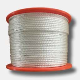 Afficher les détails pour Corde tressée en spirale | diamètre 10mm | Nylon (PA) Image de Corde tressée en spirale | diamètre 10mm | Nylon (PA)