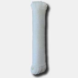 Afficher les détails pour Corde tressée | diamètre 4 mm | polyester (PES) | blanc Image de Corde tressée | diamètre 4 mm | polyester (PES) | blanc