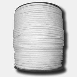 Afficher les détails pour Corde de drapeau | 3mm Ø | tresse double ronde | Polyester (PES) | blanc Image de Corde de drapeau | 3mm Ø | tresse double ronde | Polyester (PES) | blanc