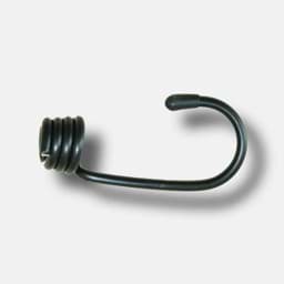 Zeige Details für Stahlhaken | 6mm | schwarz | für Gummiseile und andere Leinen Bild von Stahlhaken | 6mm | schwarz | für Gummiseile und andere Leinen