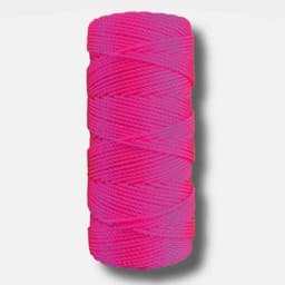 Afficher les détails pour Corde de maçon | 1,4mm diamètre | fil nylon (PA) | rouge fluo Image de Corde de maçon | 1,4mm diamètre | fil nylon (PA) | rouge fluo