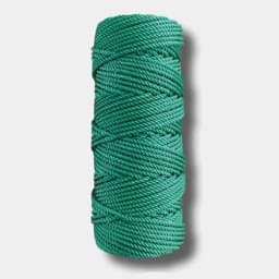 Afficher les détails pour Corde de maçon | 1,6mm diamètre | fil Nylon (PA) | vert foncé Image de Corde de maçon | 1,6mm diamètre | fil Nylon (PA) | vert foncé