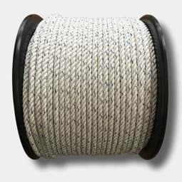 Afficher les détails pour Corde | diamètre 8mm | 3 torons | Polyester (PES) Image de Corde | diamètre 8mm | 3 torons | Polyester (PES)