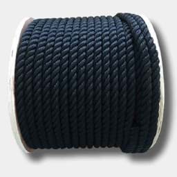 Afficher les détails pour Corde | diamètre 12mm | 3 torons | Polyester (PES) Image de Corde | diamètre 12mm | 3 torons | Polyester (PES)