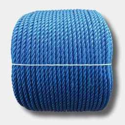 Show details for Rope | 6 mm diameter | 3-strands | polypropylene (PP) Picture of Rope | 6 mm diameter | 3-strands | polypropylene (PP)