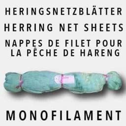 Afficher les articles de la catégorie Nappes de filet pour la pêche de hareng | monofilament Images de la catégorie Nappes de filet pour la pêche de hareng | monofilament