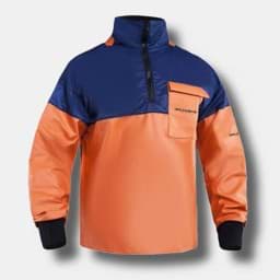 Show details for Grundens Anorak Halso 780 | navy blue/orange Picture of Grundens Anorak Halso 780 | navy blue/orange