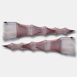 Afficher les détails pour Verveux double | corps de verveux 60/5 | longueur d'aile 5m | maille de 11mm au cul de chalut Image de Verveux double | corps de verveux 60/5 | longueur d'aile 5m | maille de 11mm au cul de chalut
