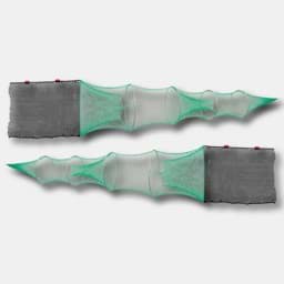 Afficher les détails pour Verveux Double avec filet guide de 6m | Corps de verveux 80/5 | Maille de 11mm au cul de chalut Image de Verveux Double avec filet guide de 6m | Corps de verveux 80/5 | Maille de 11mm au cul de chalut