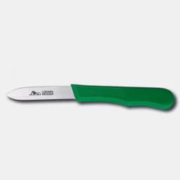 Show details for Loewenmesser with fixed blade | green plastic shell Picture of Loewenmesser with fixed blade | green plastic shell