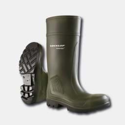 Afficher les détails pour Dunlop Purofort S5 botte de sécurité | vert olive Image de Dunlop Purofort S5 botte de sécurité | vert olive
