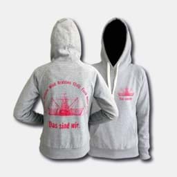 Afficher les détails pour Pull à capuche | "Das sind wir" | pour femmes Image de Pull à capuche | "Das sind wir" | pour femmes