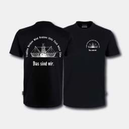 Afficher les détails pour T-Shirt | "Das sind wir" | noir Image de T-Shirt | "Das sind wir" | noir