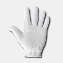 Afficher les détails pour Gants | coton | blanc Image de Gants | coton | blanc
