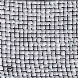 Afficher les détails pour Filet polyéthylène (HDPE) | noir | maille 8mm | fil no. T60 (0,8mm Ø) | largeur 10m Image de Filet polyéthylène (HDPE) | noir | maille 8mm | fil no. T60 (0,8mm Ø) | largeur 10m
