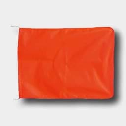 Afficher les détails pour Drapeau de signalisation | 35 x 50cm | orange Image de Drapeau de signalisation | 35 x 50cm | orange