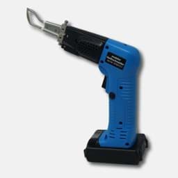 Cordless hot cutter with blade Cordless hot cutter with blade