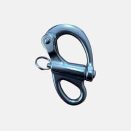 Mousqueton de drisse inox Mousqueton de drisse inox fermé