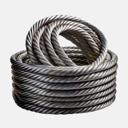 Drahtseile Drahtseil aufgerollt