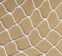 Afficher les détails pour Filet de bastingage | mailles 40mm | fil Polyester (PES) 3mm Ø | blanc Image de Filet de bastingage | mailles 40mm | fil Polyester (PES) 3mm Ø | blanc