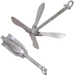 Zeige Details für Faltanker  | 15 kg Gewicht  | 660 mm lang | verzinkt Bild von Faltanker  | 15 kg Gewicht  | 660 mm lang | verzinkt