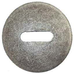 Show details for Steel washer 150 mm diameter x 10 mm thick x with slit 21 x 61 mm  for chain 16 mm Picture of Steel washer 150 mm diameter x 10 mm thick x with slit 21 x 61 mm  for chain 16 mm