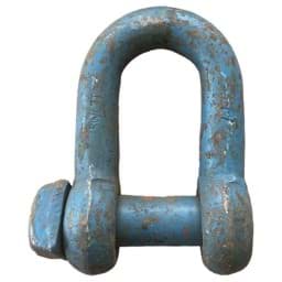 Afficher les détails pour Manille Droite | 1.1/4-1.3/8 | Boulon à tête carrée | Bleu Image de Manille Droite | 1.1/4-1.3/8 | Boulon à tête carrée | Bleu