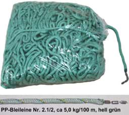 Afficher les détails pour Corde plombée | No. 2,5 | 5kg/100m | tresse en multifilament polypropylène (PP) Image de Corde plombée | No. 2,5 | 5kg/100m | tresse en multifilament polypropylène (PP)