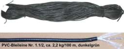 Afficher les détails pour Corde plombée | No. 1 1/2 | 2,2kg/100m | gaine PVC | longueur 130m Image de Corde plombée | No. 1 1/2 | 2,2kg/100m | gaine PVC | longueur 130m