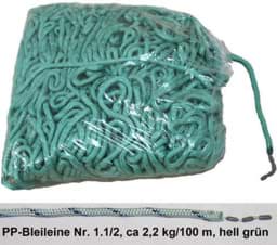 Afficher les détails pour Corde plombée | No. 1,5 | 2,2kg/100m | tresse en multifilament polypropylène (PP) Image de Corde plombée | No. 1,5 | 2,2kg/100m | tresse en multifilament polypropylène (PP)