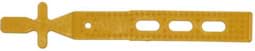 Show details for Net bag lock | rubber | yellow Picture of Net bag lock | rubber | yellow