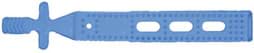Show details for Net bag lock | rubber | blue Picture of Net bag lock | rubber | blue