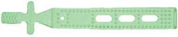 Show details for Net bag lock | rubber | green Picture of Net bag lock | rubber | green