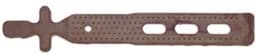 Show details for Net bag lock | rubber | brown Picture of Net bag lock | rubber | brown