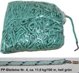 Zeige Details für Bleileine | Nr. 4 | 11kg/100m | PP-Multifil Umflechtung Bild von Bleileine | Nr. 4 | 11kg/100m | PP-Multifil Umflechtung
