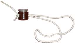 Show details for Special bag lock | polypropylene (PP) | brown Picture of Special bag lock | polypropylene (PP) | brown