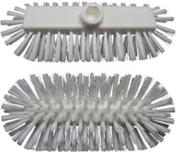 Show details for Scrubbing brush 28cm x 13cm | stiff-bristled | white Picture of Scrubbing brush 28cm x 13cm | stiff-bristled | white